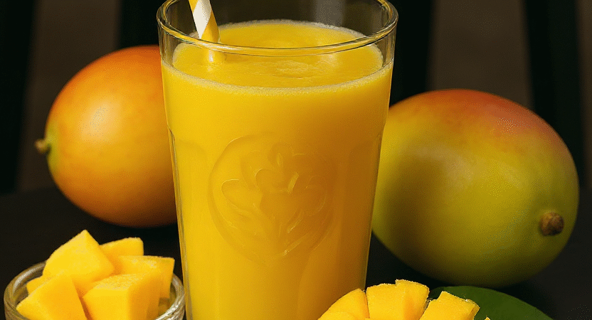 Découvrez notre recette de jus de mangue maison